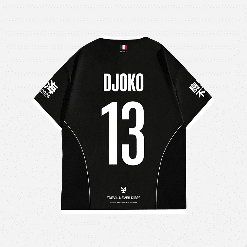 Maillot 3DMAX Noir 2025 - Djoko BG